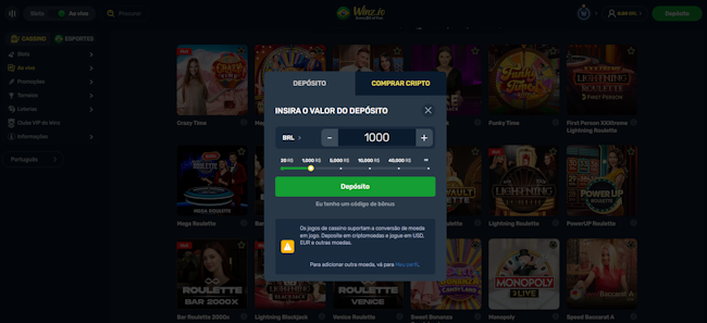 popbra porcentagem